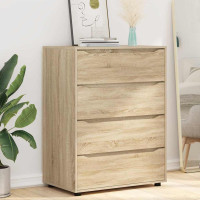 Produktbild för Förvaringsskåp Sonoma-ek 80 x 48 x 105 cm Konstruerat trä