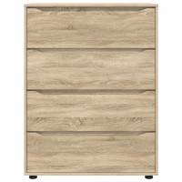 Produktbild för Förvaringsskåp Sonoma-ek 80 x 48 x 105 cm Konstruerat trä
