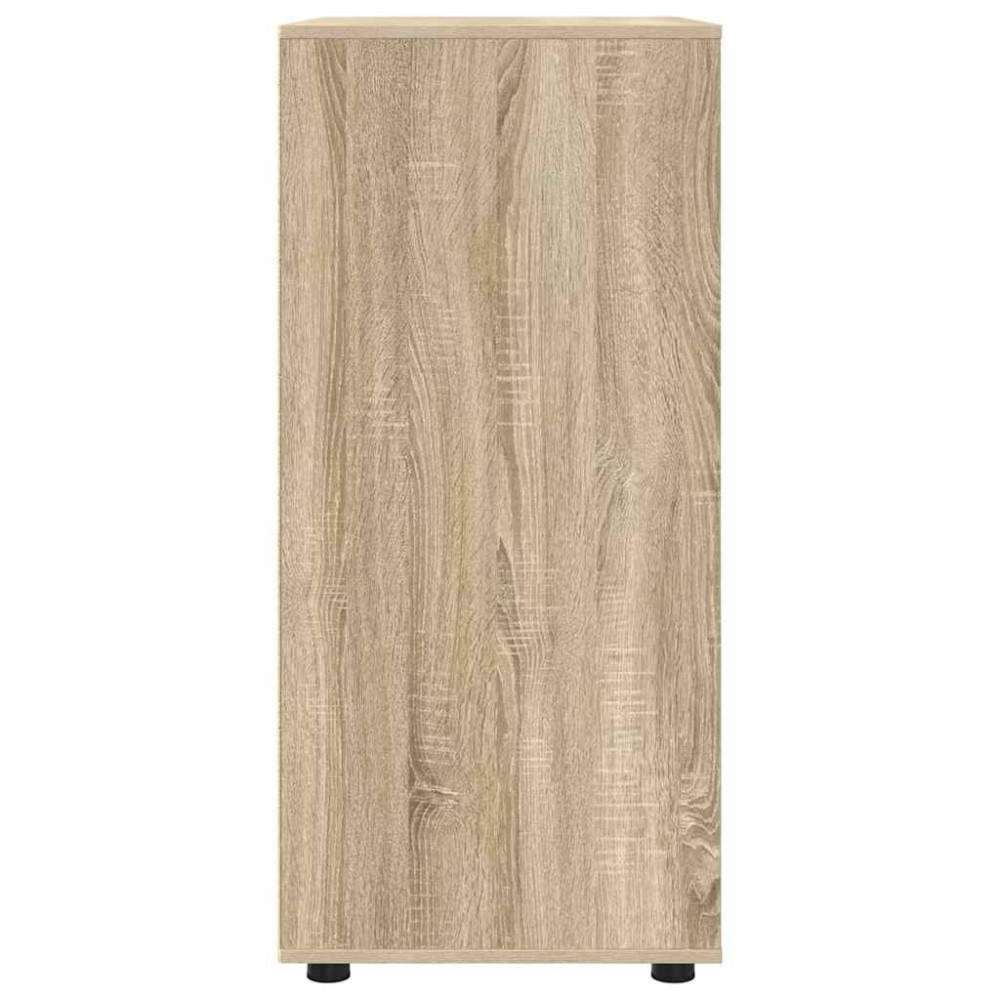 Produktbild för Förvaringsskåp Sonoma-ek 80 x 48 x 105 cm Konstruerat trä