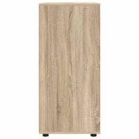 Produktbild för Förvaringsskåp Sonoma-ek 80 x 48 x 105 cm Konstruerat trä