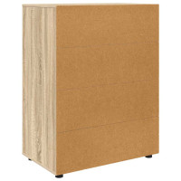Produktbild för Förvaringsskåp Sonoma-ek 80 x 48 x 105 cm Konstruerat trä