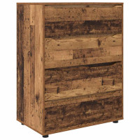 Produktbild för Förvaringsskåp Gammalt trä 80 x 48 x 105 cm Konstruerat trä