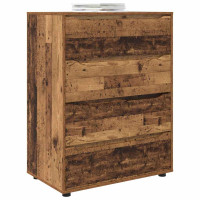 Produktbild för Förvaringsskåp Gammalt trä 80 x 48 x 105 cm Konstruerat trä