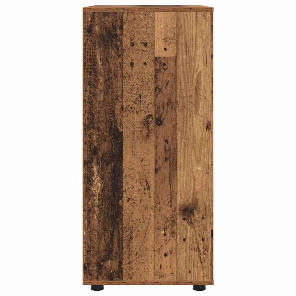 Produktbild för Förvaringsskåp Gammalt trä 80 x 48 x 105 cm Konstruerat trä