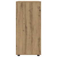 Produktbild för Förvaringsskåp Artisan Ek 80 x 48 x 105 cm Konstruerat trä