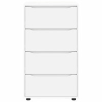 Produktbild för Förvaringsskåp Vit 60 x 48 x 105 cm Konstruerat trä