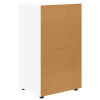 Produktbild för Förvaringsskåp Vit 60 x 48 x 105 cm Konstruerat trä