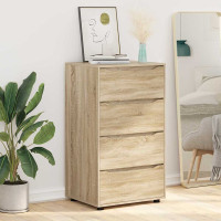 Produktbild för Förvaringsskåp Sonoma-ek 60 x 48 x 105 cm Konstruerat trä