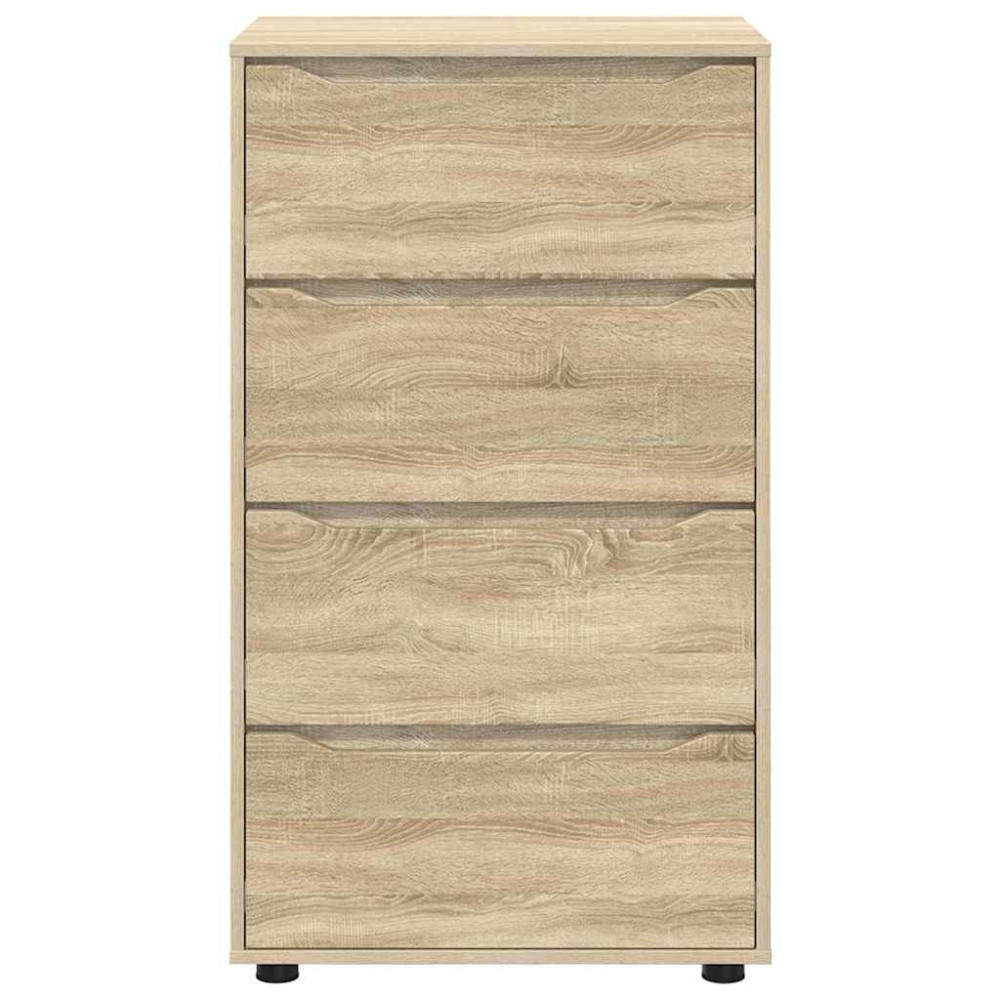 Produktbild för Förvaringsskåp Sonoma-ek 60 x 48 x 105 cm Konstruerat trä
