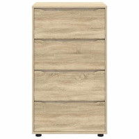 Produktbild för Förvaringsskåp Sonoma-ek 60 x 48 x 105 cm Konstruerat trä