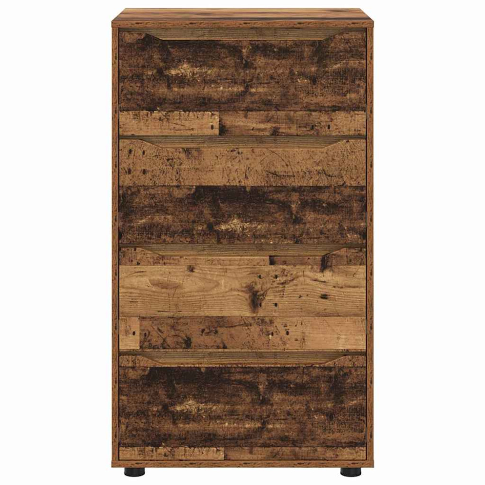 Produktbild för Förvaringsskåp Gammalt trä 60 x 48 x 105 cm Konstruerat trä