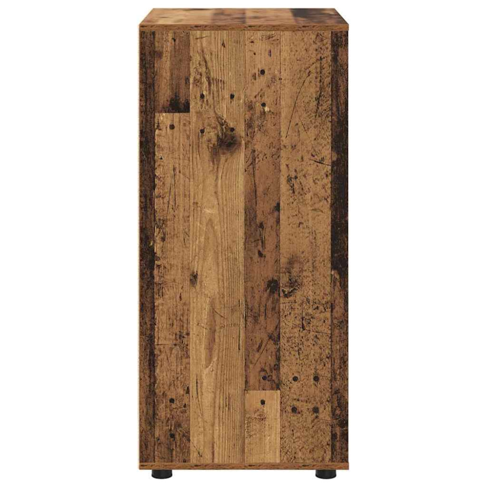 Produktbild för Förvaringsskåp Gammalt trä 60 x 48 x 105 cm Konstruerat trä