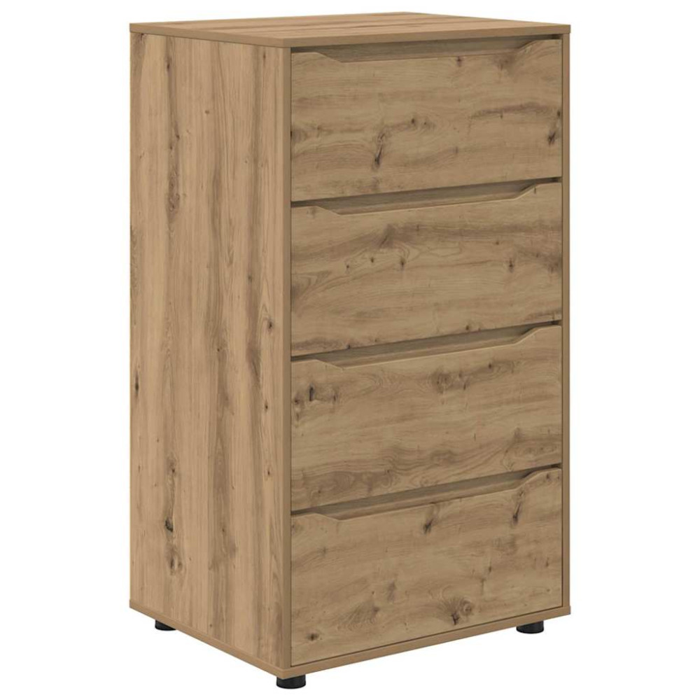 Produktbild för Förvaringsskåp Artisan Ek 60 x 48 x 105 cm Konstruerat trä