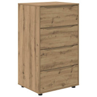 Produktbild för Förvaringsskåp Artisan Ek 60 x 48 x 105 cm Konstruerat trä