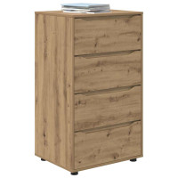 Produktbild för Förvaringsskåp Artisan Ek 60 x 48 x 105 cm Konstruerat trä