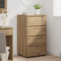 Produktbild för Förvaringsskåp Artisan Ek 60 x 48 x 105 cm Konstruerat trä