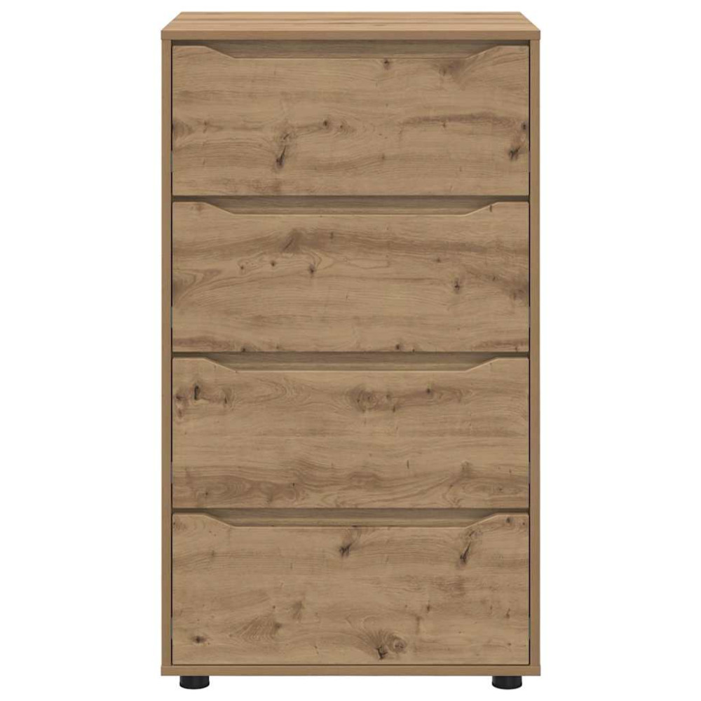 Produktbild för Förvaringsskåp Artisan Ek 60 x 48 x 105 cm Konstruerat trä