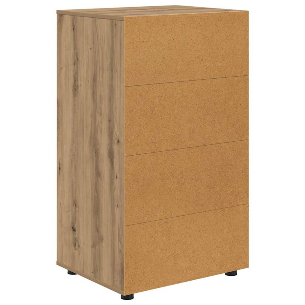 Produktbild för Förvaringsskåp Artisan Ek 60 x 48 x 105 cm Konstruerat trä