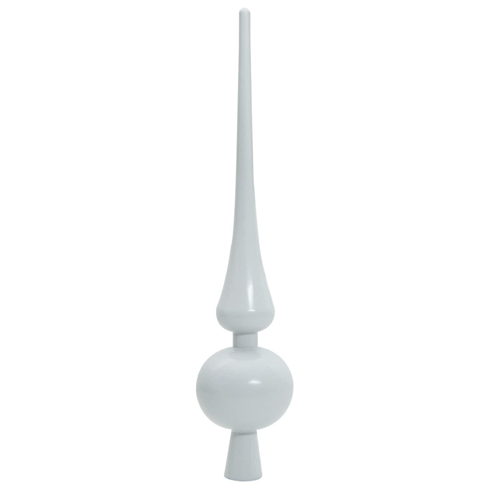Produktbild för Plast Hingad Julgran med 150 LED-lampor Vit 120 cm PVC och Stål