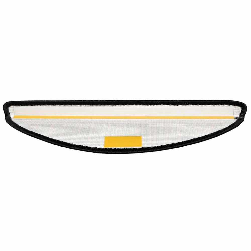 Produktbild för Självhäftande trappmattor 15 pcs Antracit 56 x 17 x 3 cm