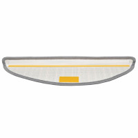 Produktbild för Självhäftande trappmattor 15 pcs Grå 56 x 17 x 3 cm