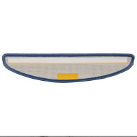 Produktbild för Självhäftande trappmattor 15 pcs Blå 56 x 17 x 3 cm