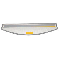 Produktbild för Självhäftande trappmattor 15 pcs Grå 65 x 21 x 4 cm