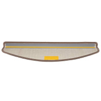 Produktbild för Självhäftande trappmattor 15 pcs Brun 65 x 21 x 4 cm