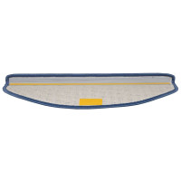 Produktbild för Självhäftande trappmattor 15 pcs Blå 65 x 21 x 4 cm