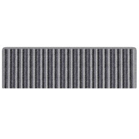 Produktbild för Självhäftande trappmattor Randig 15 pcs Grå 65 x 21 x 4 cm