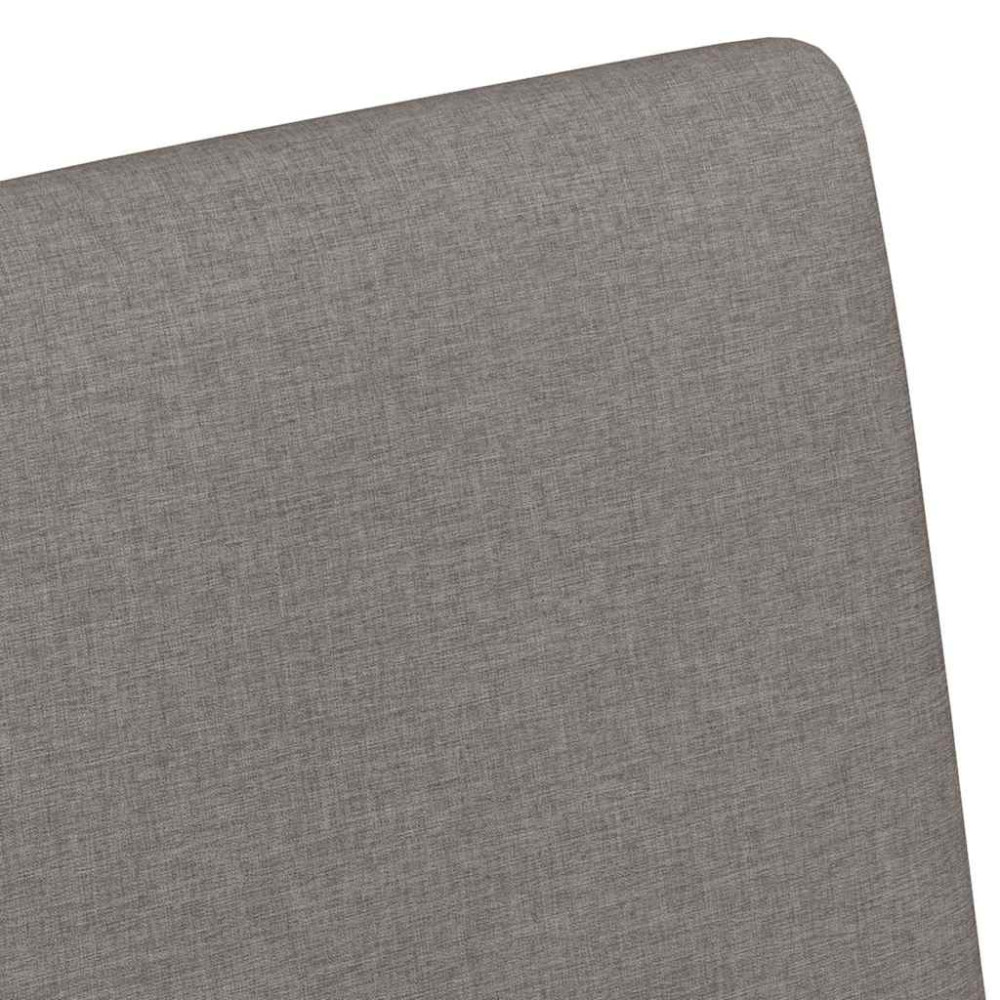 Produktbild för Matstolar med hjul med hjul 2 pcs Taupe 57 x 66 x 94 cm tyg