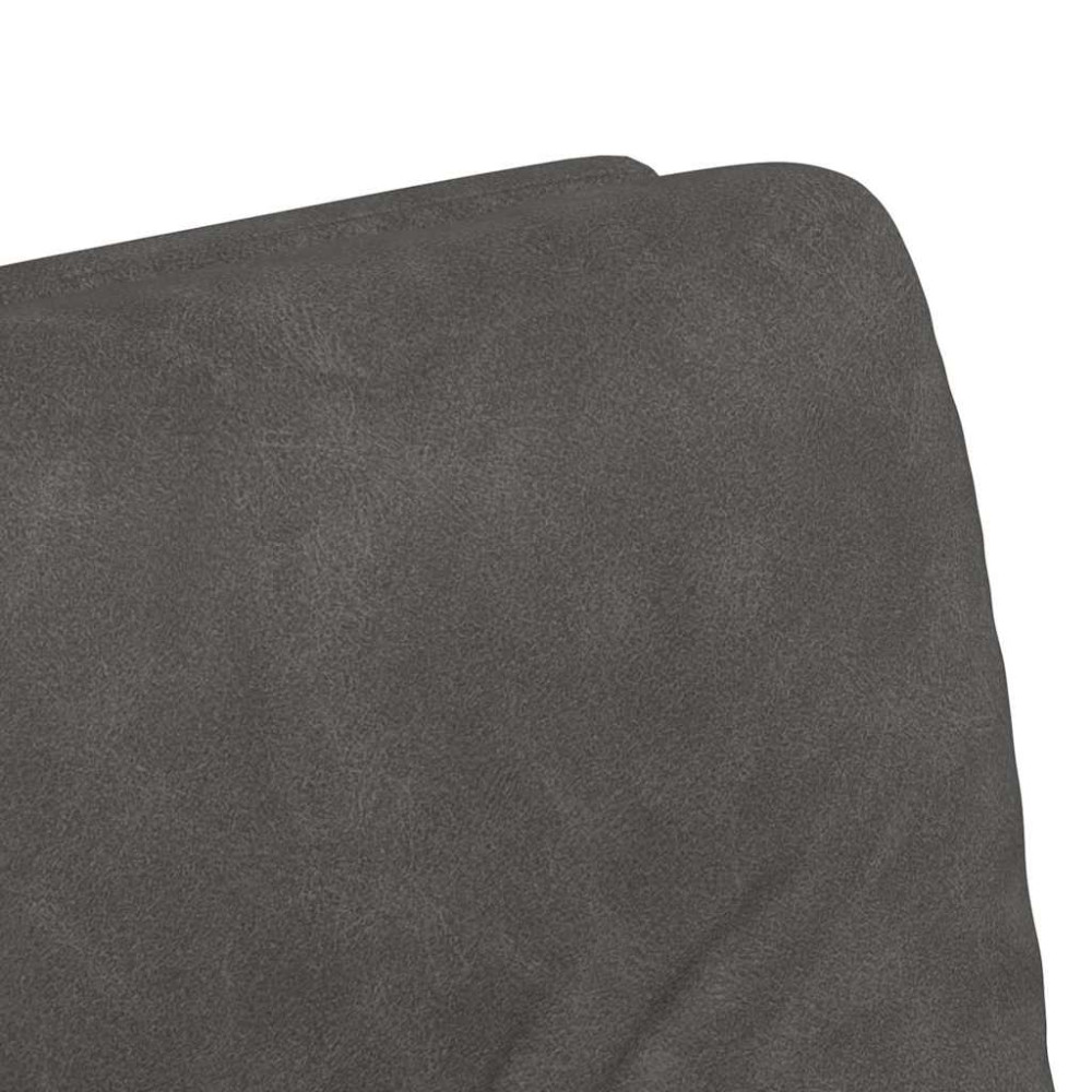 Produktbild för Matstolar med hjul 2 pcs Svart 57 x 67 x 95 cm Konstläder