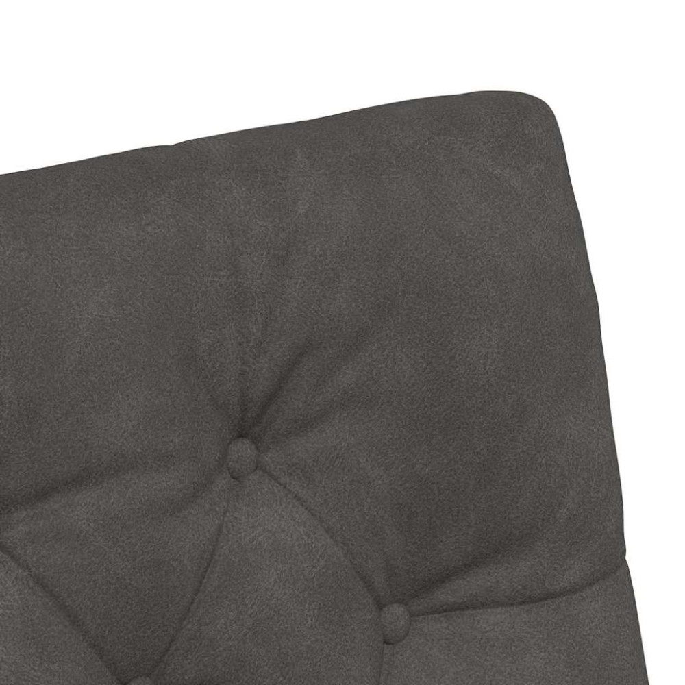 Produktbild för Matstolar med hjul 2 pcs Svart 58 x 67 x 97 cm Konstläder