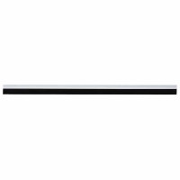 Produktbild för Självhäftande dörrborstlist 2 pcs Vit 100 cm Aluminiumlegering