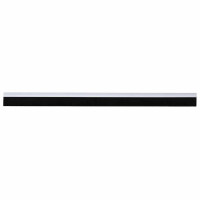 Produktbild för Självhäftande dörrborstlist 2 pcs Vit 100 cm Aluminiumlegering