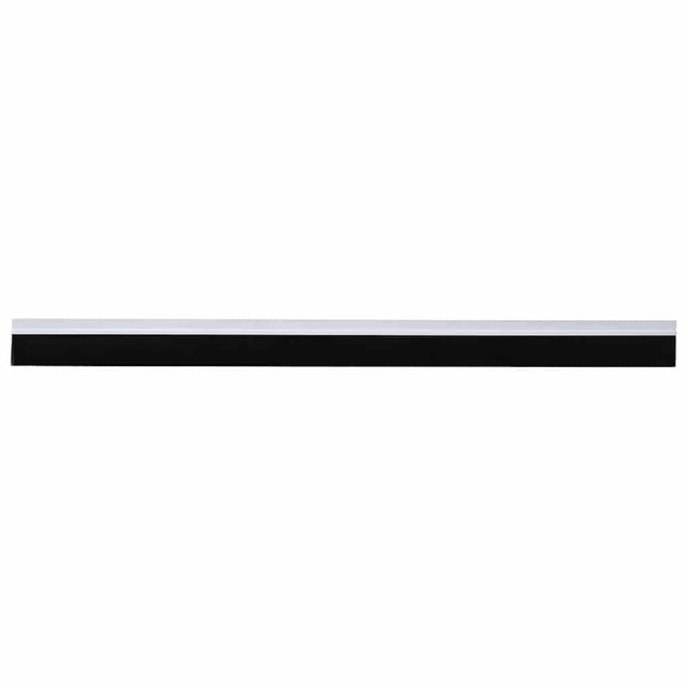 Produktbild för Självhäftande dörrborstlist 6 pcs Vit 100 cm Aluminiumlegering