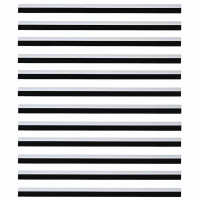 Produktbild för Självhäftande dörrborstlist 12 pcs Vit 100 cm Aluminiumlegering