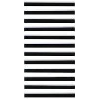 Produktbild för Självhäftande dörrborstlist 12 pcs Vit 100 cm Aluminiumlegering