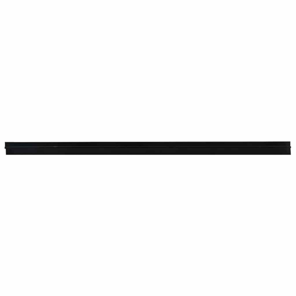 Produktbild för Självhäftande dörrborstlist 2 pcs Svart 100 cm