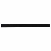 Produktbild för Självhäftande dörrborstlist 2 pcs Svart 100 cm