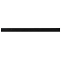 Produktbild för Självhäftande dörrborstlist 2 pcs Svart 100 cm