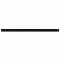 Produktbild för Självhäftande dörrborstlist 6 pcs Svart 100 cm