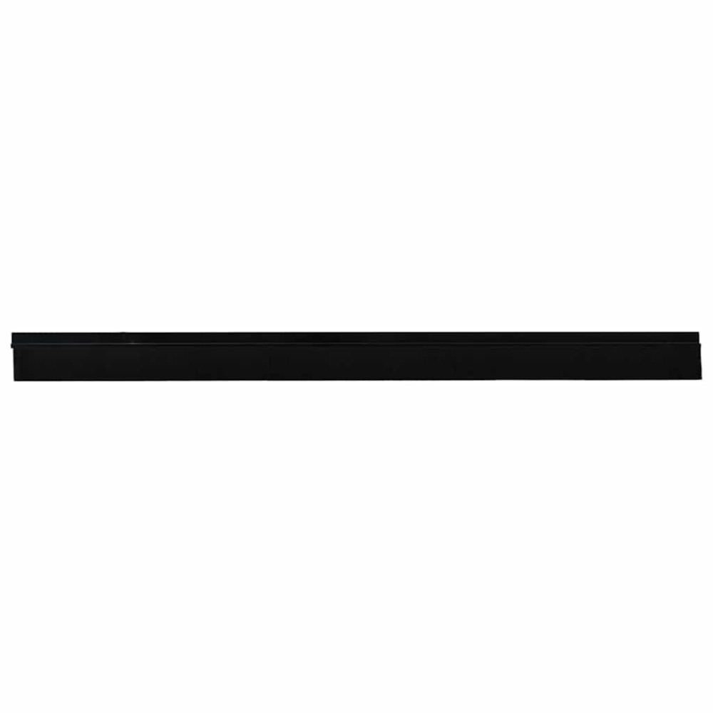 Produktbild för Självhäftande dörrborstlist 12 pcs Svart 100 cm