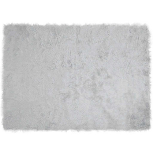 vidaXL Fuskfäll matta TAFALLA Grå 160 x 230 cm Polyester