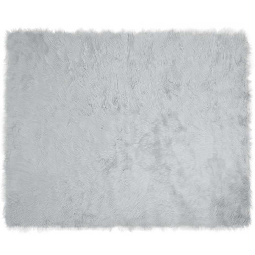 vidaXL Fuskfäll matta TAFALLA Grå 200 x 280 cm Polyester