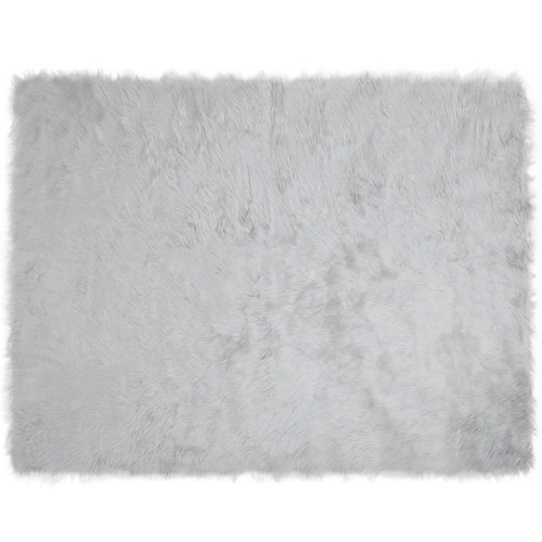 vidaXL Fuskfäll matta TAFALLA Grå 240 x 340 cm Polyester