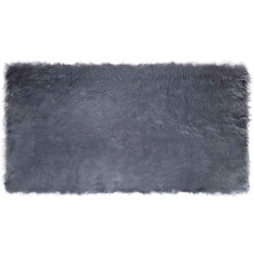 vidaXL Fuskfäll matta TAFALLA Antracit 80 x 150 cm Polyester