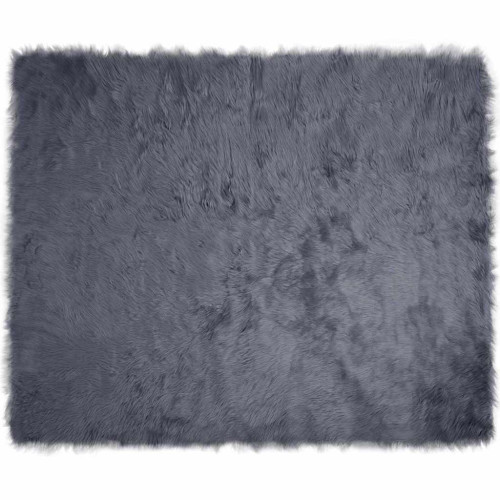 vidaXL Fuskfäll matta TAFALLA Antracit 200 x 280 cm Polyester