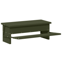 Produktbild för Kyckling Trampmatare Olivgrön 48,5 x 39,5 x 19 cm