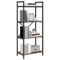 Produktbild för Hyllsystem Gammalt trä 56 x 34 x 133,5 cm Konstruerat trä